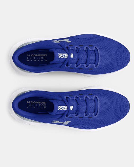 Men's UA Surge 4 Running Shoes in Blue image number 2